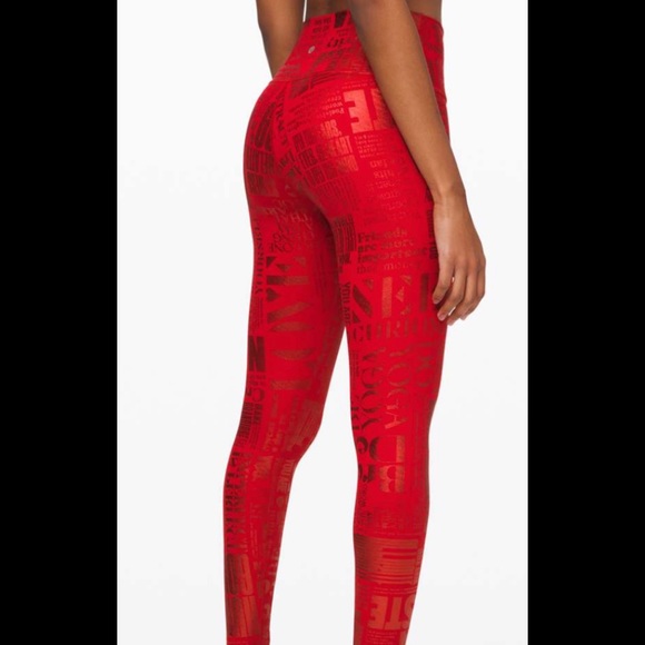 Lululemon luxtreme special edition logo tights